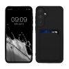 Θήκη Kwmobile για Samsung Galaxy A55 5G, Μαύρη, Σιλικόνη, KWM000021TH001C