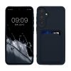 Θήκη Kwmobile για Samsung Galaxy A55 5G, Σκούρο μπλε, Σιλικόνη, KWM000021TH002C