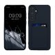 Θήκη Kwmobile για Samsung Galaxy A55 5G, Σκούρο μπλε, Σιλικόνη, KWM000021TH002C