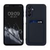 Θήκη Kwmobile για Samsung Galaxy A15 5G, Σκούρο μπλε, Σιλικόνη, KWM000021TI002C