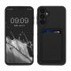 Θήκη Kwmobile για Samsung Galaxy A25, Μαύρη, Σιλικόνη, KWM000021TJ001C