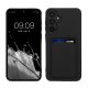 Θήκη Kwmobile για Samsung Galaxy A35, Μαύρη, Σιλικόνη, KWM000021TK001C