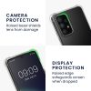 Θήκη Kwmobile με αποσπώμενο κορδόνι για Samsung Galaxy A53 5G, Διαφανής/Μαύρη, Σιλικόνη, KWM000021UE001C
