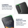 Θήκη Kwmobile με αποσπώμενο κορδόνι για Samsung Galaxy S22, Διαφανής/Μαύρη, Σιλικόνη, KWM000021UH001C