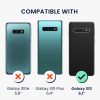 Θήκη Kwmobile με αποσπώμενο κορδόνι για Samsung Galaxy S10, Διαφανής/Μαύρη, Σιλικόνη, KWM000021UJ001C