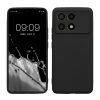 Θήκη Kwmobile για Poco F6 Pro, Μαύρη, Σιλικόνη, KWM000020PN001C