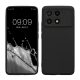Θήκη Kwmobile για Poco F6 Pro, Μαύρη, Σιλικόνη, KWM000020PN001C