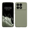 Θήκη Kwmobile για Poco F6 Pro, ανοιχτό πράσινο, σιλικόνη, KWM000020PN002C
