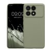 Θήκη Kwmobile για Poco F6 Pro, ανοιχτό πράσινο, σιλικόνη, KWM000020PN002C