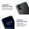 Θήκη Kwmobile με αποσπώμενο κορδόνι για Apple iPhone 12, Διαφανής/Μαύρη, Σιλικόνη, KWM000022TN001C