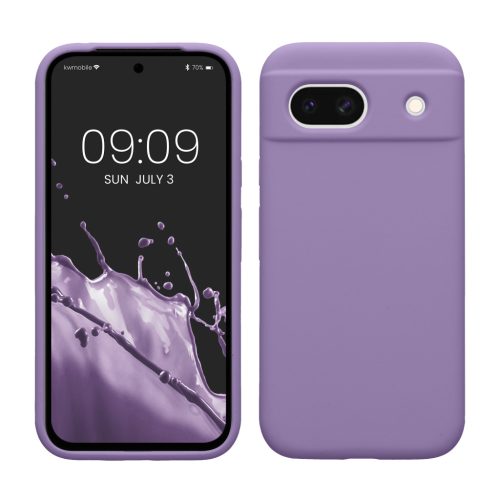 Θήκη Kwmobile για Google Pixel 8a, Μωβ, Σιλικόνη, KWM000020KQ027C