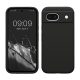 Θήκη Kwmobile για Google Pixel 8a, μαύρη, σιλικόνη, KWM000020KQ029C