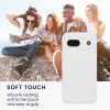 Θήκη Kwmobile για Google Pixel 8a, Λευκή, Σιλικόνη, KWM000020KU023C