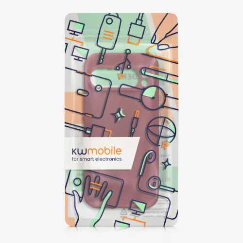 Θήκη Kwmobile για Google Pixel 9 Pro, Μωβ, Σιλικόνη, KWM000020PH010C