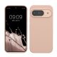 Θήκη Kwmobile για Google Pixel 9/Pixel 9 Pro, Κρεμ, Σιλικόνη, KWM000020PI001C