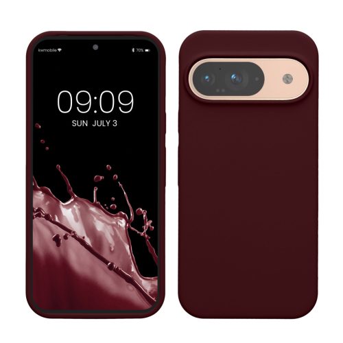 Θήκη Kwmobile για Google Pixel 9/Pixel 9 Pro, Μωβ, Σιλικόνη, KWM000020PI003C