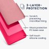 Θήκη Kwmobile για Google Pixel 9/Pixel 9 Pro, ροζ, σιλικόνη, KWM000020PI005C