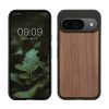 Θήκη Kwmobile για Google Pixel 9/Pixel 9 Pro, Καφέ, Ξύλινη/Σιλικόνη, KWM000020PJ001C