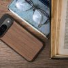 Θήκη Kwmobile για Google Pixel 9/Pixel 9 Pro, Καφέ, Ξύλινη/Σιλικόνη, KWM000020PJ001C
