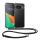 Θήκη Kwmobile με κορδόνι για Google Pixel 9/Pixel 9 Pro, Διαφανής/Μαύρη, Σιλικόνη, KWM000020PR001C