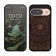 Θήκη Kwmobile για Google Pixel 9/Pixel 9 Pro, Καφέ, Ξύλινη/Σιλικόνη, KWM000020PT003C