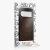 Θήκη Kwmobile για Google Pixel 9/Pixel 9 Pro, Καφέ, Ξύλινη/Σιλικόνη, KWM000020PT003C