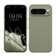 Θήκη Kwmobile για Google Pixel 9 Pro XL, ανοιχτό πράσινο, σιλικόνη, KWM000020PU007C