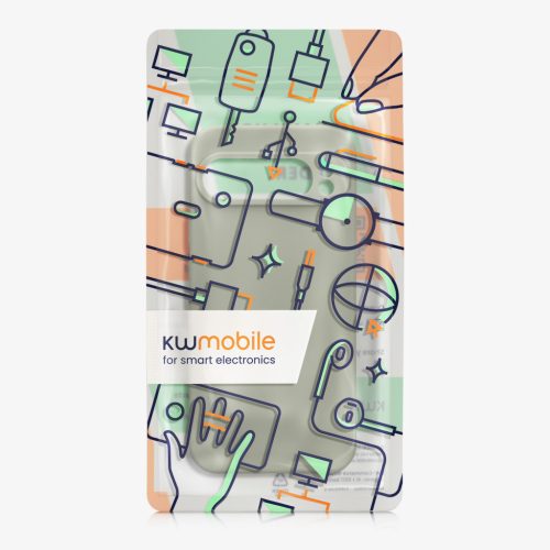 Θήκη Kwmobile για Google Pixel 9 Pro XL, ανοιχτό πράσινο, σιλικόνη, KWM000020PU007C