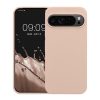 Θήκη Kwmobile για Google Pixel 9 Pro XL, Κρεμ, Σιλικόνη, KWM000020PV001C