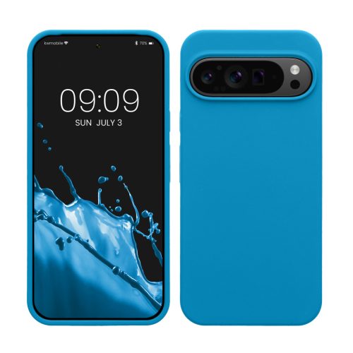 Θήκη Kwmobile για Google Pixel 9 Pro XL, Μπλε, Σιλικόνη, KWM000020PV010C