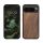 Θήκη Kwmobile για Google Pixel 9 Pro XL, Καφέ, Ξύλο/Σιλικόνη, KWM000020PX001C