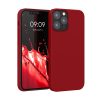 Θήκη Kwmobile για Apple iPhone 12/iPhone 12 Pro, Κόκκινη, Σιλικόνη, KWM000011JP101C