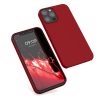 Θήκη Kwmobile για Apple iPhone 12/iPhone 12 Pro, Κόκκινη, Σιλικόνη, KWM000011JP101C
