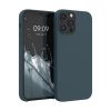 Θήκη Kwmobile για Apple iPhone 12 Pro Max, Σκούρο πράσινο, Σιλικόνη, KWM000011JR082C