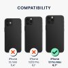 Θήκη Kwmobile για Apple iPhone 12 Pro Max, Σκούρο πράσινο, Σιλικόνη, KWM000011JR082C