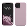 Θήκη Kwmobile για Apple iPhone 14, Ανοιχτό Μωβ, Σιλικόνη, KWM000016NI047C