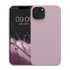 Θήκη Kwmobile για Apple iPhone 14, Ανοιχτό Μωβ, Σιλικόνη, KWM000016NI047C
