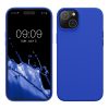 Θήκη Kwmobile για Apple iPhone 15 Plus, Μπλε, Σιλικόνη, KWM000020CB009C