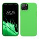 Θήκη Kwmobile για Apple iPhone 15 Plus, Πράσινη, Σιλικόνη, KWM000020CB010C