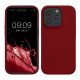 Θήκη Kwmobile για Apple iPhone 15 Pro, Κόκκινη, Σιλικόνη, KWM000020CC034C