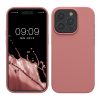 Θήκη Kwmobile για Apple iPhone 15 Pro, Ροζ, Σιλικόνη, KWM000020CC036C