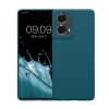Θήκη Kwmobile για Motorola Moto G85, Μπλε, Σιλικόνη, KWM000022TR003C