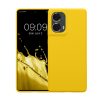 Θήκη Kwmobile για Motorola Moto G85, Κίτρινη, Σιλικόνη, KWM000022TR006C
