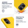 Θήκη Kwmobile για Motorola Moto G85, Κίτρινη, Σιλικόνη, KWM000022TR006C