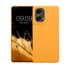 Θήκη Kwmobile για Motorola Moto G85, Πορτοκαλί, Σιλικόνη, KWM000022TR007C