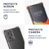 Θήκη Kwmobile με κορδόνι για Motorola Moto G85, Διαφανής/Μαύρη, Σιλικόνη, KWM000022TS001C
