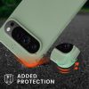 Θήκη Kwmobile με κορδόνι για Google Pixel 9/Pixel 9 Pro, ανοιχτό πράσινο, σιλικόνη, KWM000020PY003C