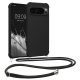 Θήκη Kwmobile με κορδόνι για Google Pixel 9 Pro XL, μαύρη, σιλικόνη, KWM000020PZ001C