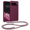Θήκη Kwmobile με κορδόνι για Google Pixel 9 Pro XL, Μωβ, Σιλικόνη, KWM000020PZ004C