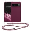 Θήκη Kwmobile με κορδόνι για Google Pixel 9 Pro XL, Μωβ, Σιλικόνη, KWM000020PZ004C